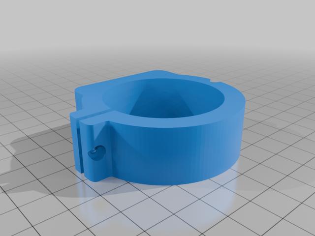 Yamaha XT600 Rear Arm Chain Guard 3D model thumbnail