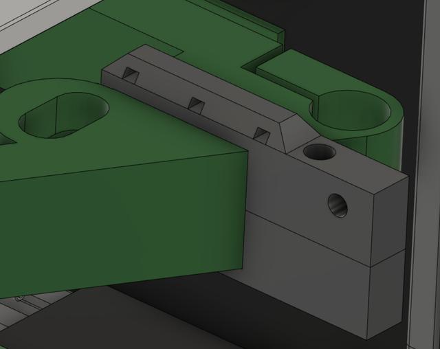 Rook 2020 - Cable Chain mount 3D model thumbnail