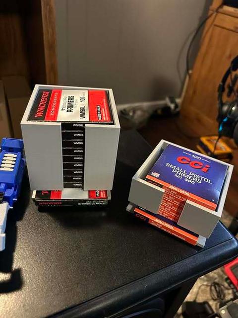 Reloading Primer Box 3D model thumbnail