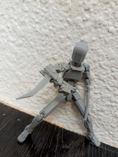 blade arm / blade elbow dummy 13 3D model thumbnail