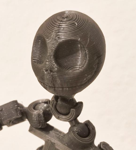 Lucky 13 Jack Skellington head 3D model thumbnail