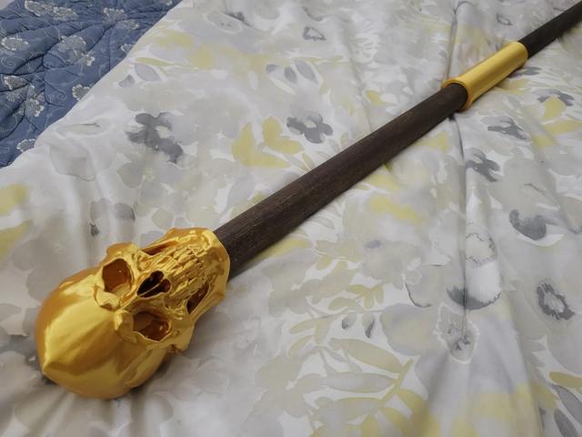 Prop / Cosplay Staff Mod -  Baron Samedi 3D model thumbnail