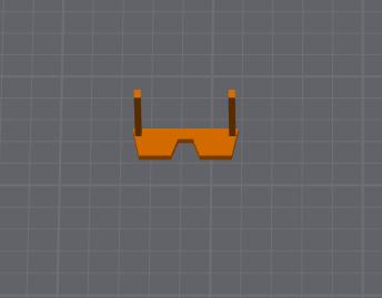 Dummy 13 Sunglasses resized 200% 3D model thumbnail