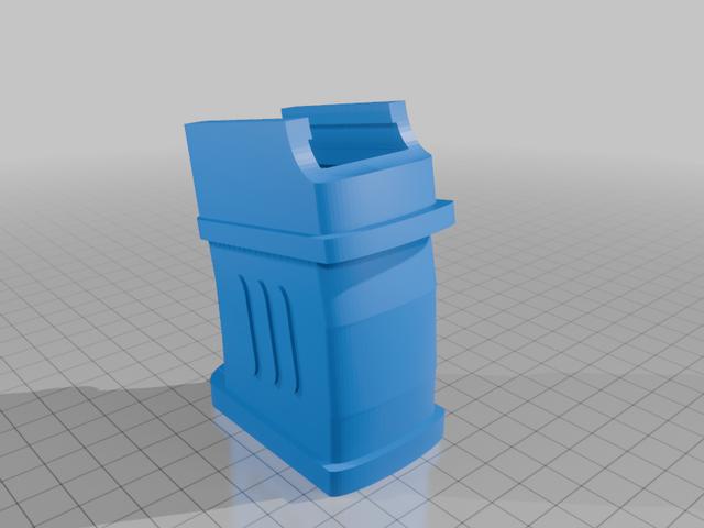 CZ Scorpion EVO 3 Bananenmagazin V1.1 3D model thumbnail