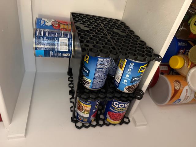 Top Cap for Stack-able FIFO Can Storage rack 3D model thumbnail