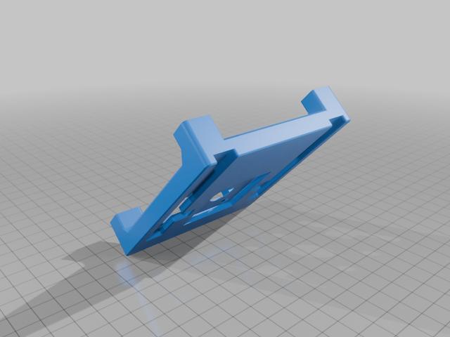 RB67 generic Arca plate stabilizer base 3D model thumbnail