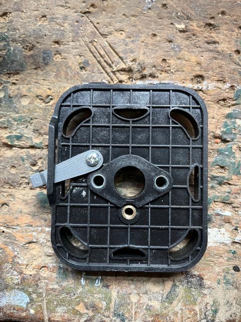 Starter lever for chinese garden tools 3D model thumbnail