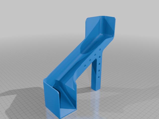 P2S poop drop tray 3D model thumbnail