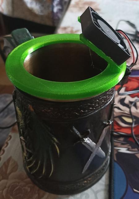 Cooling for the mug 3D model thumbnail