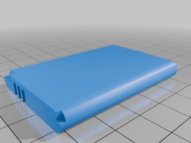 3DS Battery CTR-003 3D model thumbnail