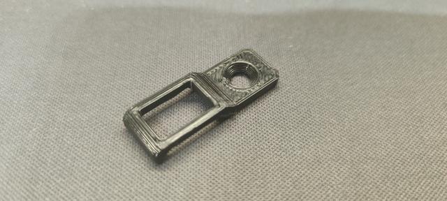 COB LED Strip Clip 3D model thumbnail