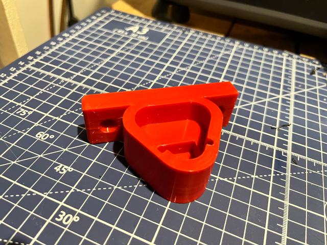 Milwaukee M12-1 battery holder 3D model thumbnail