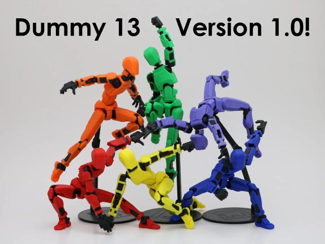 Better Dummy 13 Elbow and Knees 3D model thumbnail
