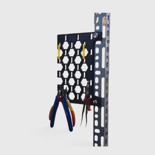 Skadis board for steel shelves 3D model thumbnail