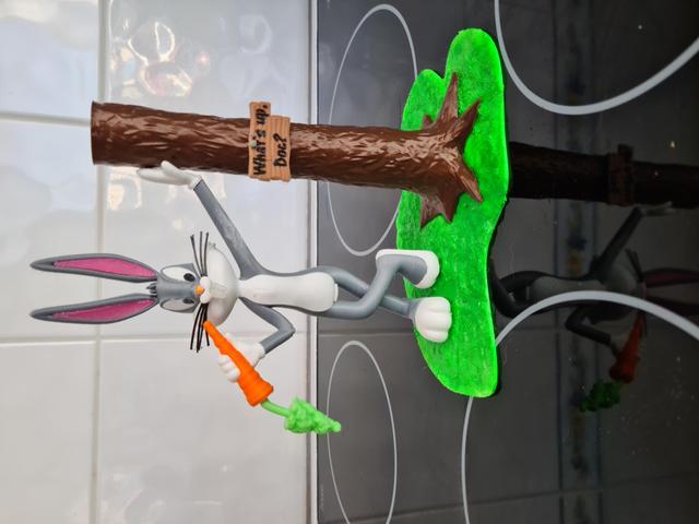 Stand for Bugs Bunny 3D model thumbnail