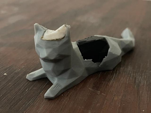Multi Color Cat 3D model thumbnail