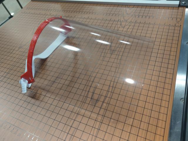 Face shield Covid-19 3D model thumbnail