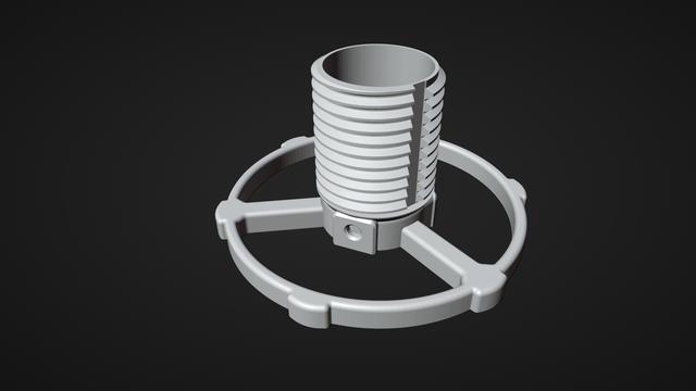 Hadley Improved Focuser 3D model thumbnail