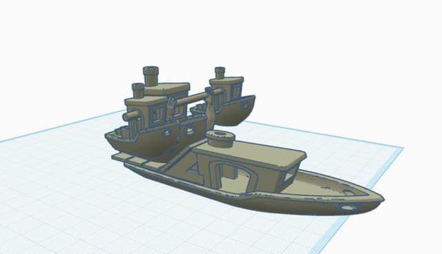 Benchy On Bench Benchy Benching Benchies 3D model thumbnail