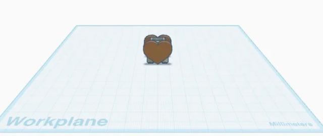 Dummy 13 Valentines Heart chest armor 3D model thumbnail