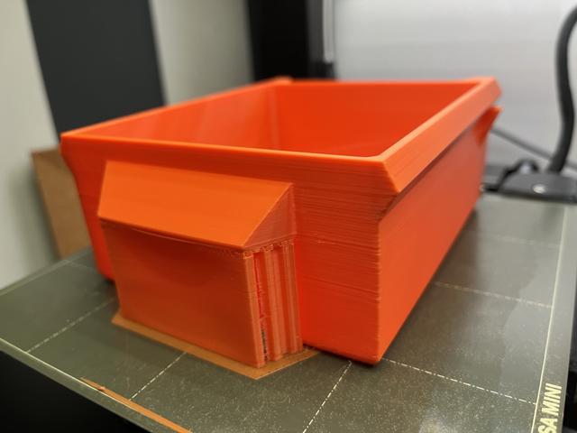 Compact Under Desk Drawer with double travel stops 3D model thumbnail