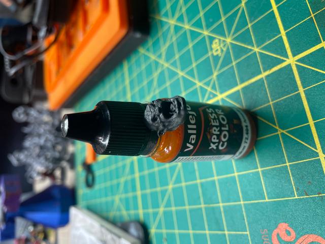 Bottle Cap Swatch (Vallejo Red Ring Replacement) 3D model thumbnail