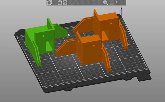 Extras - Double Stack IKEA LACK Enclosure V2 (works w/ MMU2s) 3D model thumbnail