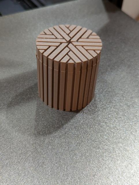 Decorative Fruit Fly Trap (improved) with Insert 3D model thumbnail