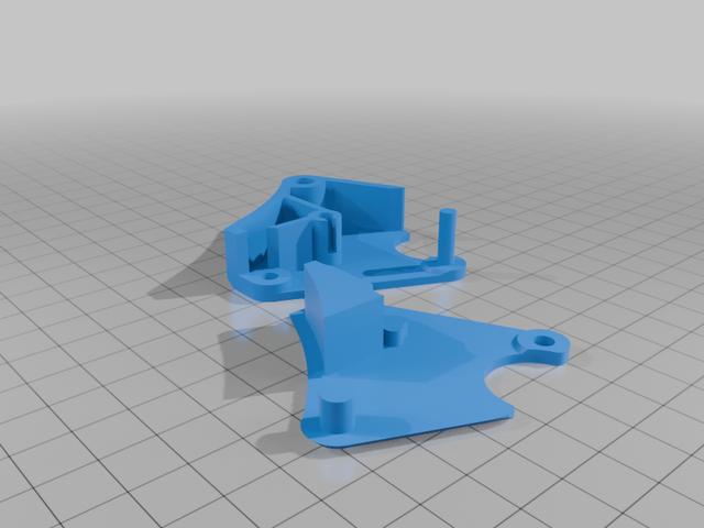 Gun style pull tab opener 3D model thumbnail