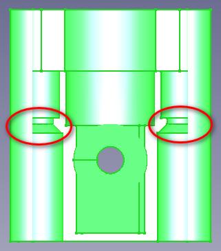 Filament Cutter - Shorter 20mm Screws 3D model thumbnail
