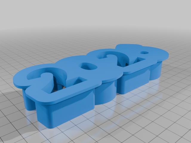 2026 Cookie Cutter 3D model thumbnail