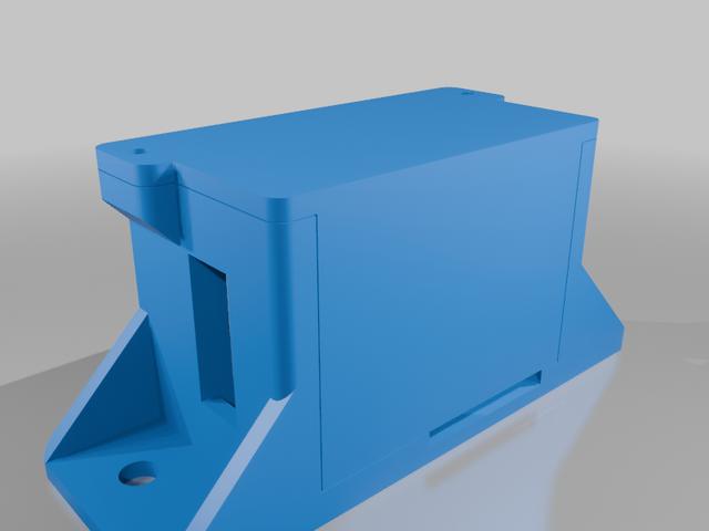 BLDC Driver Enclosure with 3030 mounting holes 3D model thumbnail