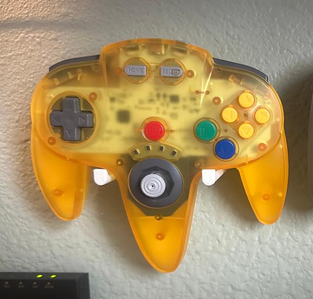 N64 Controller Mount 3D model thumbnail