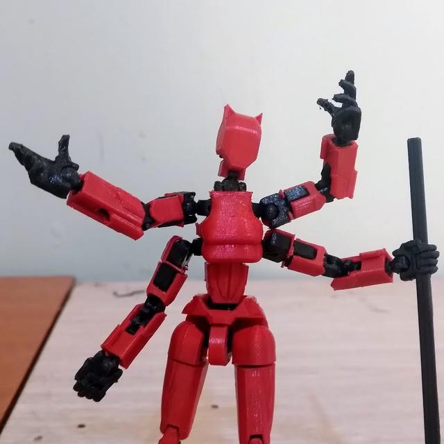 Dummy 13 Type-F Four Arm Frame 3D model thumbnail
