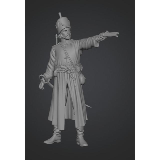 Don Cossack 3D model thumbnail