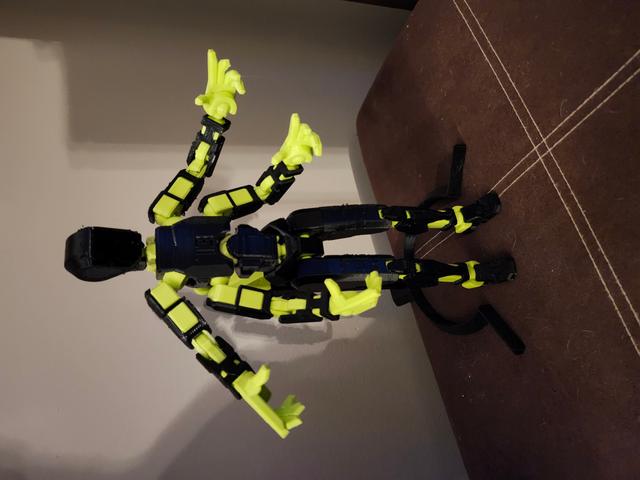 Dummy 13 - 4 arms Mod Upgrade Frame and New Armor Chest Upper and Lower 3D model thumbnail