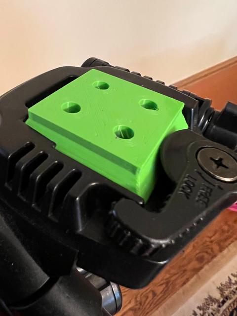 QB-4W Tripod Adapter 44mmx44mm 3D model thumbnail