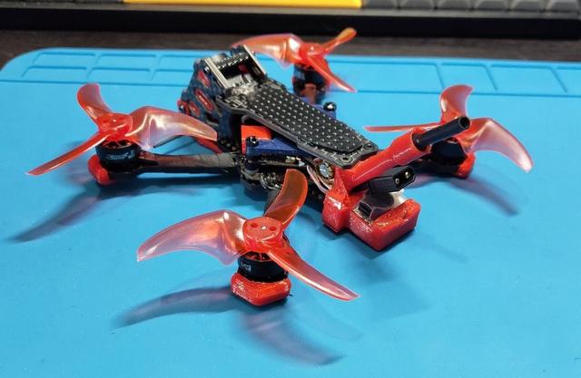 MetaFrame Pudge 2.5 (DJI O4 w Flywoo lensmod) mounts set and others 3D model thumbnail