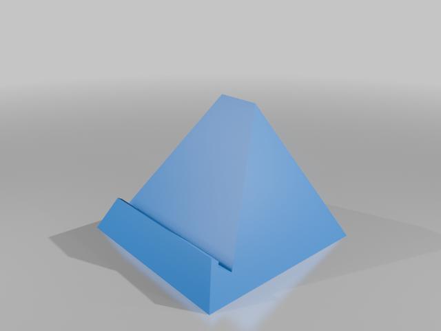 Portable monitor stand 3D model thumbnail
