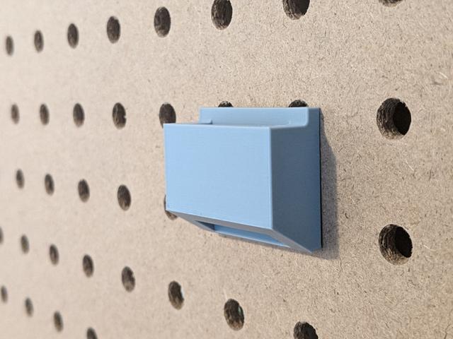 Pegboard - Measuring Tape Peg 3D model thumbnail