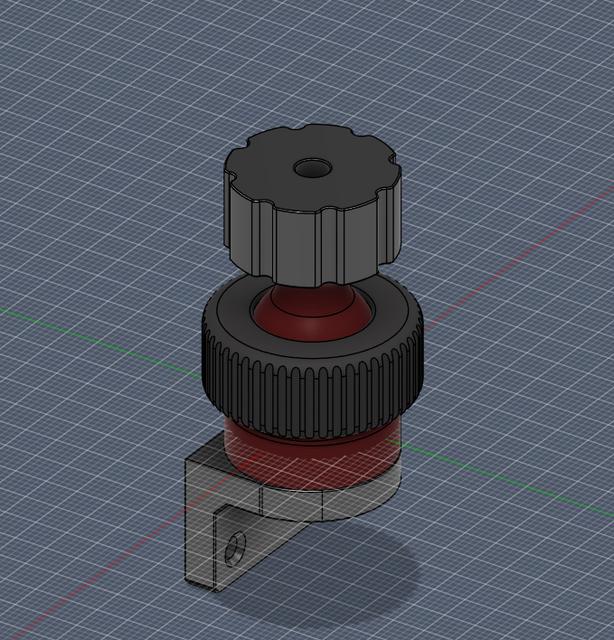 Ball-joint M5 3D model thumbnail