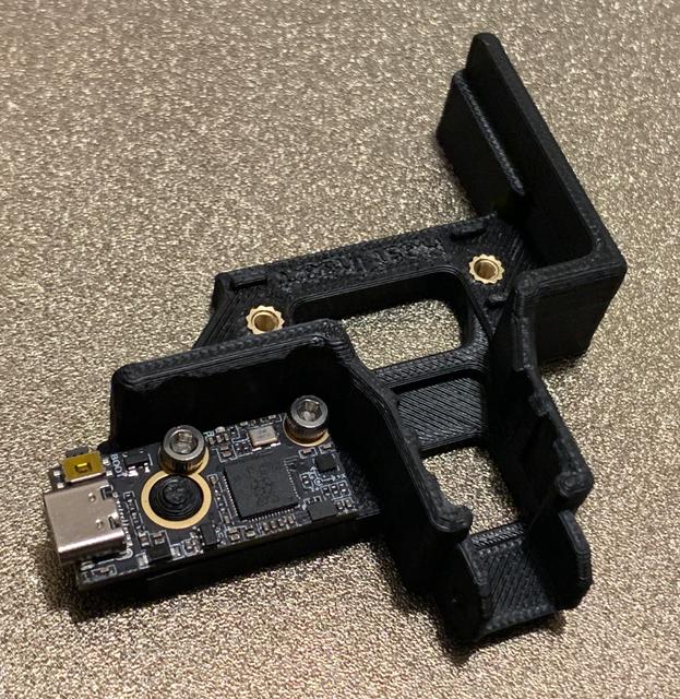 Neptune 4 Bed Plate Aligner with Cable Chain and BTT ADXL345 Accelerometer Support 3D model thumbnail