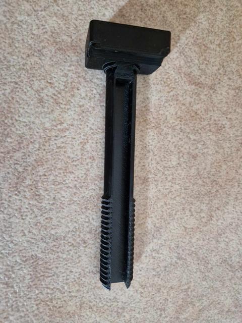 Car phone holder with variating lengths 3D model thumbnail