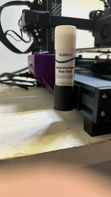 Glue Stick Holder | V-Slot Mount for Neptune Printers 3D model thumbnail