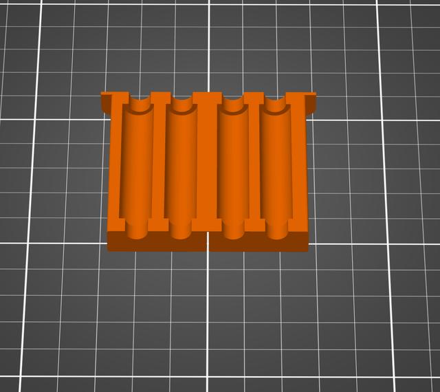 Double Cord Bushing 3D model thumbnail