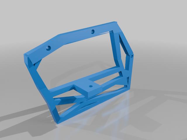 TG racing chassis roll cage 3D model thumbnail