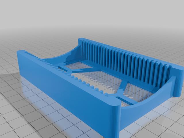 No POST, Stackable SO-DIMM DDR3 Tray/Holder 3D model thumbnail