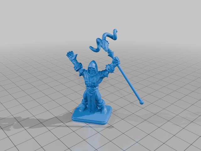 Heroquest - Skeletor 3D model thumbnail