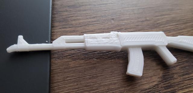 Dummy 13 gun - AK47 3D model thumbnail