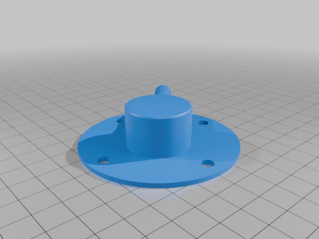 Toyota Highlander 01-03 Tank Evap Cap 3D model thumbnail